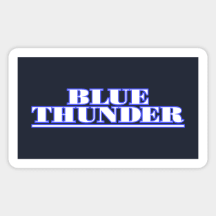 Blue Thunder Sticker